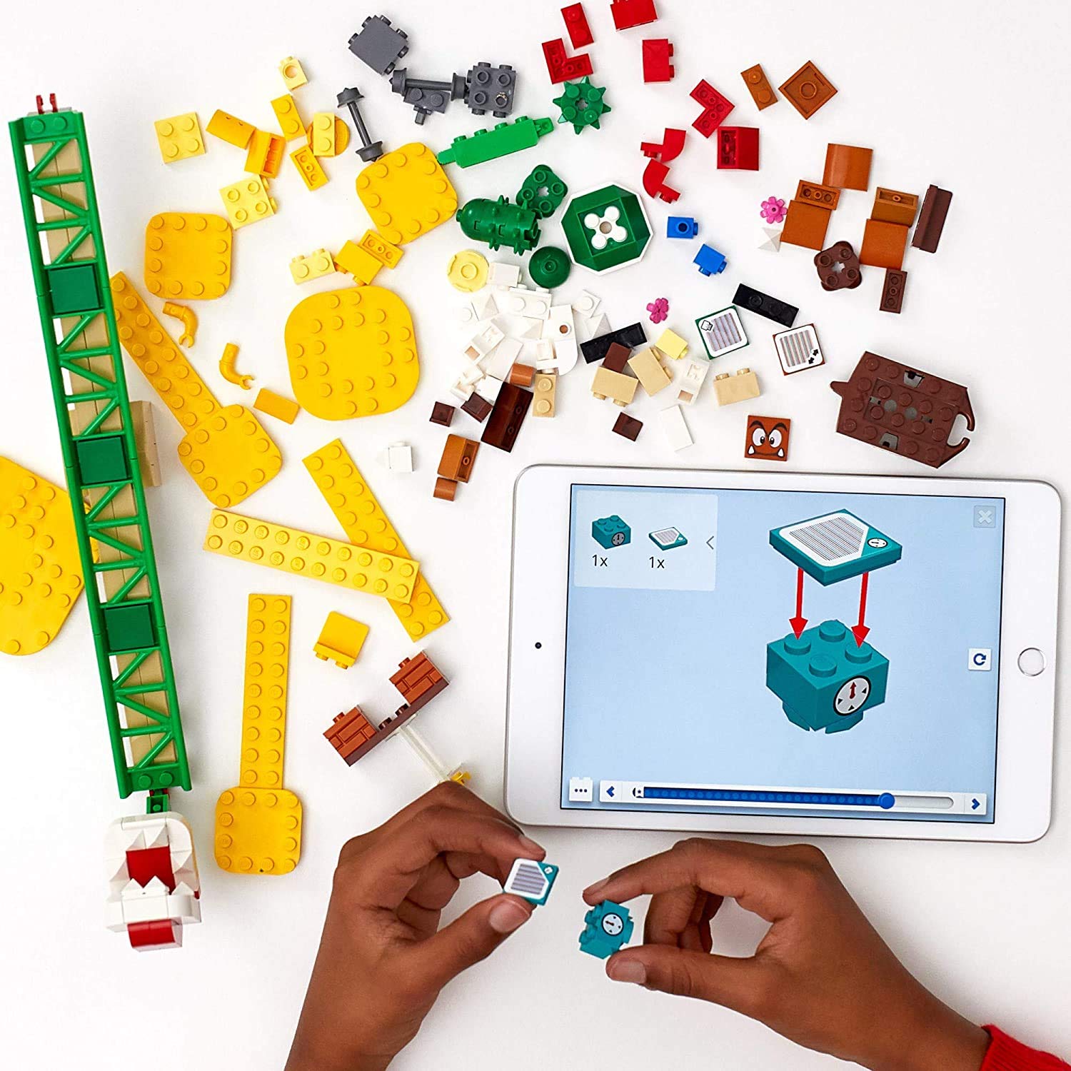 Foto 6 | Kit De Construcción Lego Super Mario Piranha Plant Power Slide 71365 - Venta Internacional.