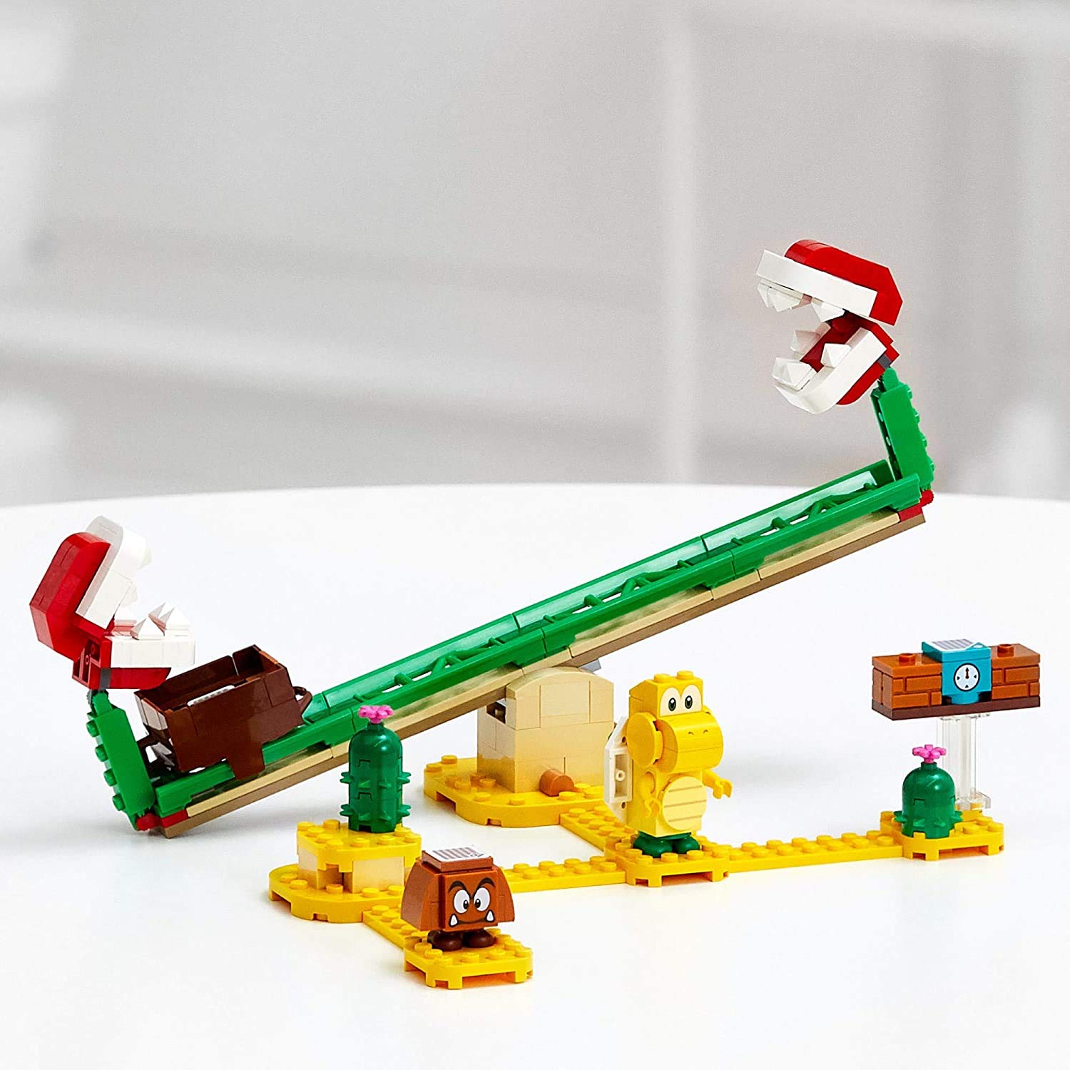 Foto 7 | Kit De Construcción Lego Super Mario Piranha Plant Power Slide 71365 - Venta Internacional.