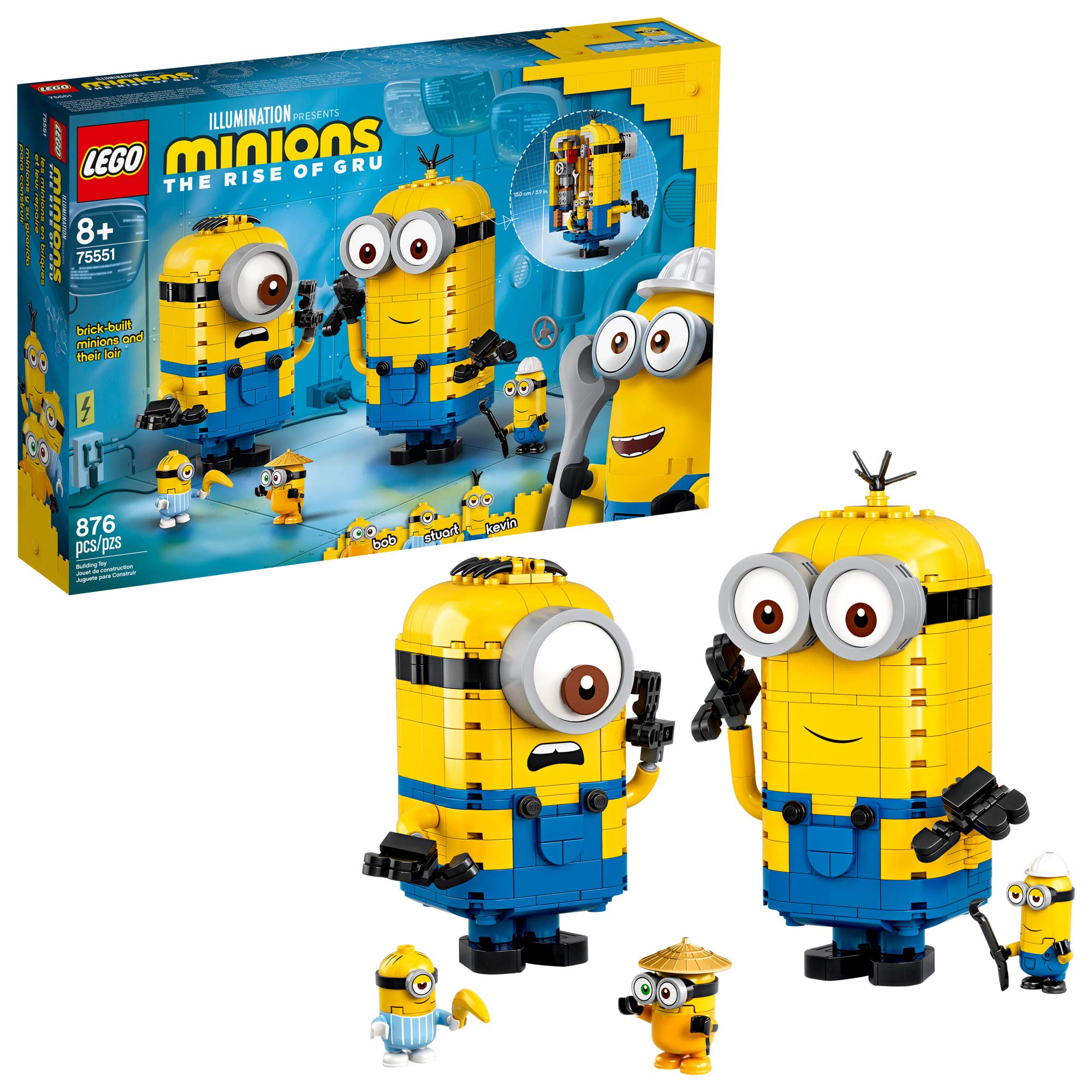 Set De Construcción Lego Minions The Rise Of Gru 75551 Kids - Venta Internacional.