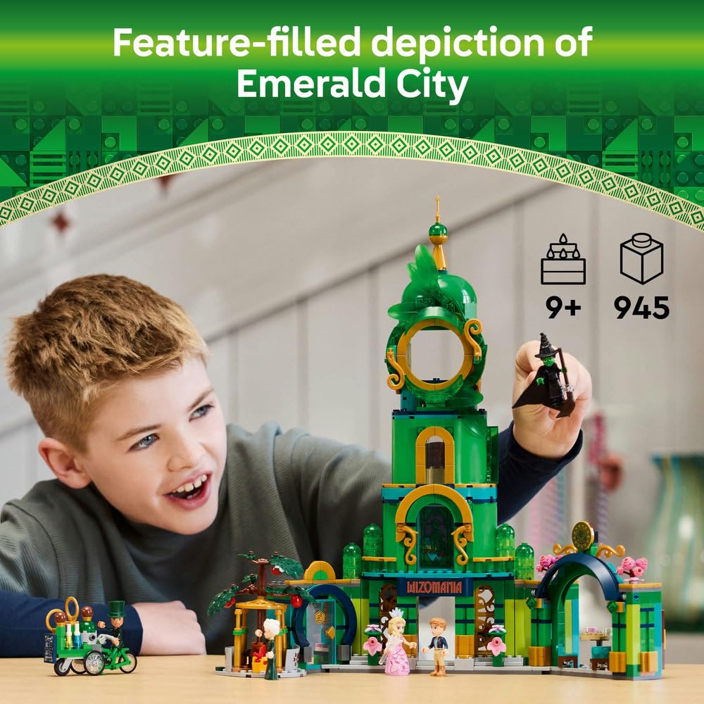 Foto 3 pulgar | Toy Lego Wicked Bienvenido A Emerald City Con Torre Desde Hace Más De 9 Años - Venta Internacional.
