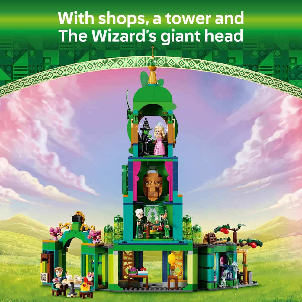 Foto 4 pulgar | Toy Lego Wicked Bienvenido A Emerald City Con Torre Desde Hace Más De 9 Años - Venta Internacional.