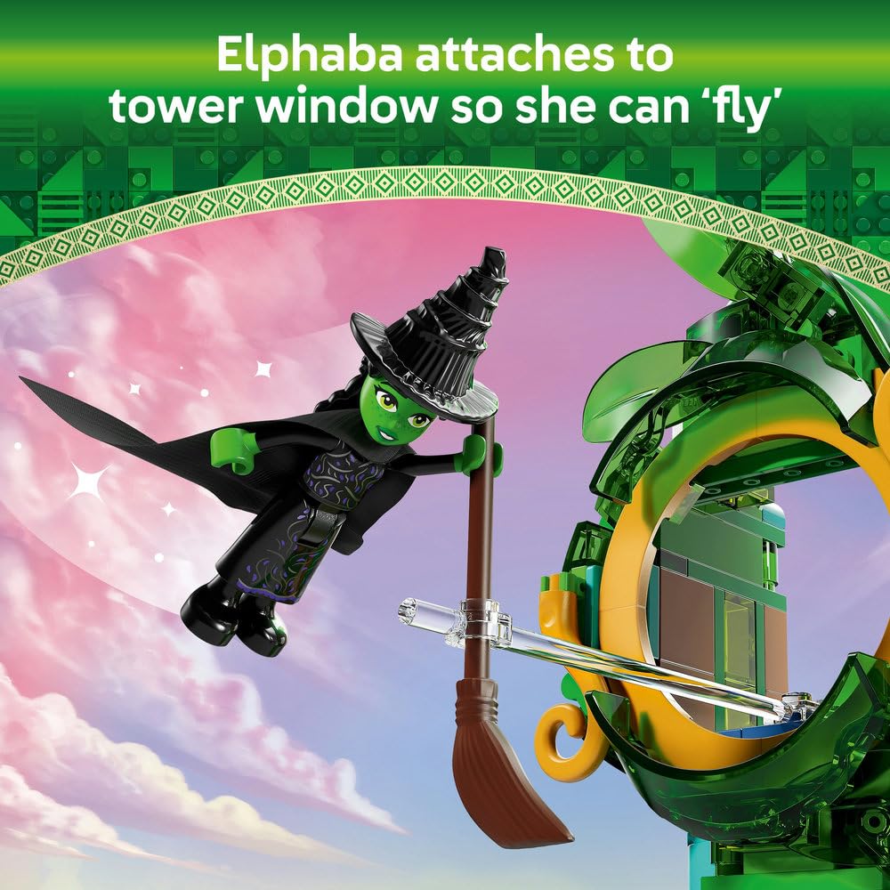 Foto 5 | Toy Lego Wicked Bienvenido A Emerald City Con Torre Desde Hace Más De 9 Años - Venta Internacional.