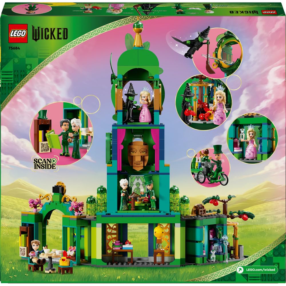 Foto 7 | Toy Lego Wicked Bienvenido A Emerald City Con Torre Desde Hace Más De 9 Años - Venta Internacional.