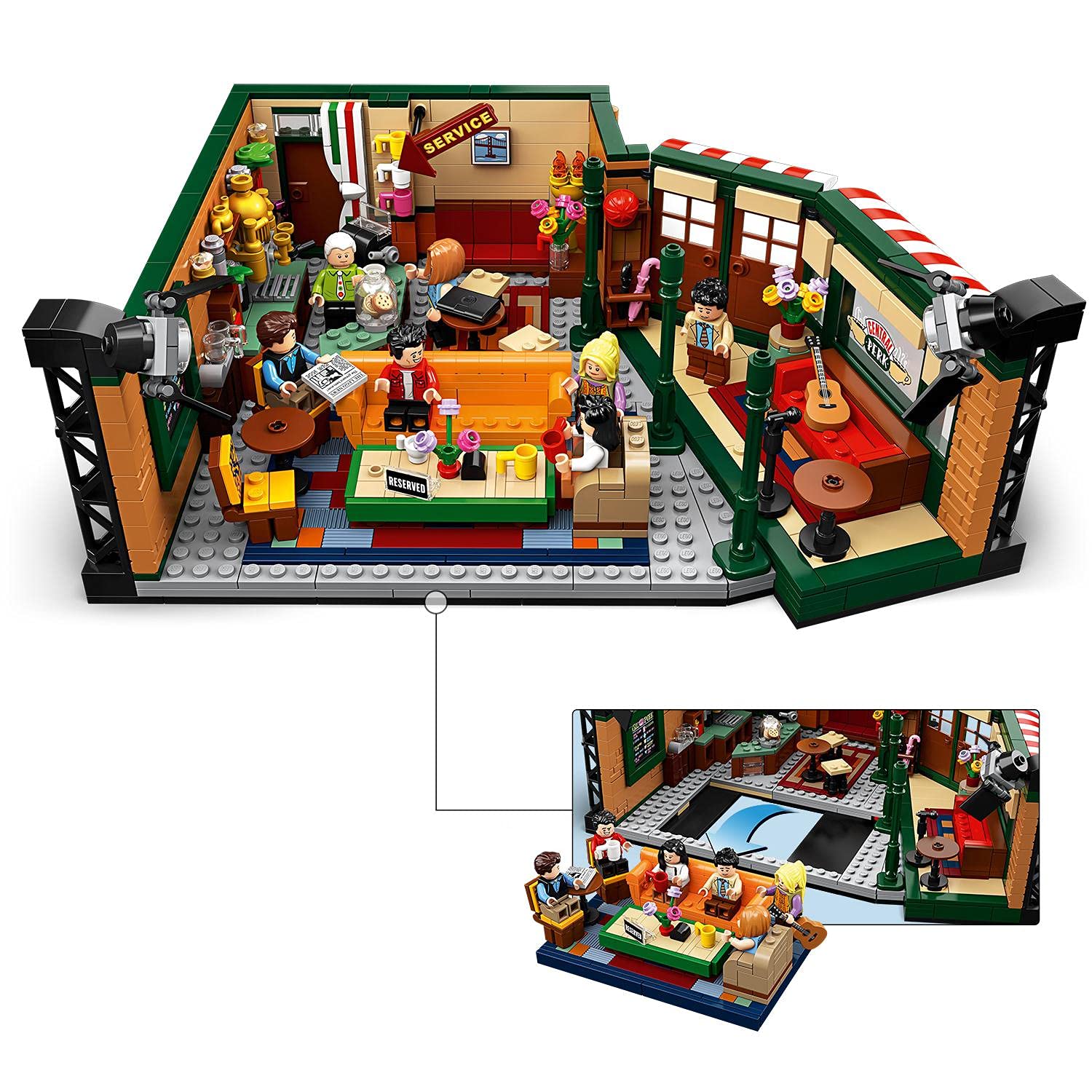 Foto 3 pulgar | Juguete De Construcción Lego Ideas Central Perk 21319 Con 7 Minifiguras - Venta Internacional.