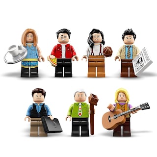 Foto 4 | Juguete De Construcción Lego Ideas Central Perk 21319 Con 7 Minifiguras - Venta Internacional.