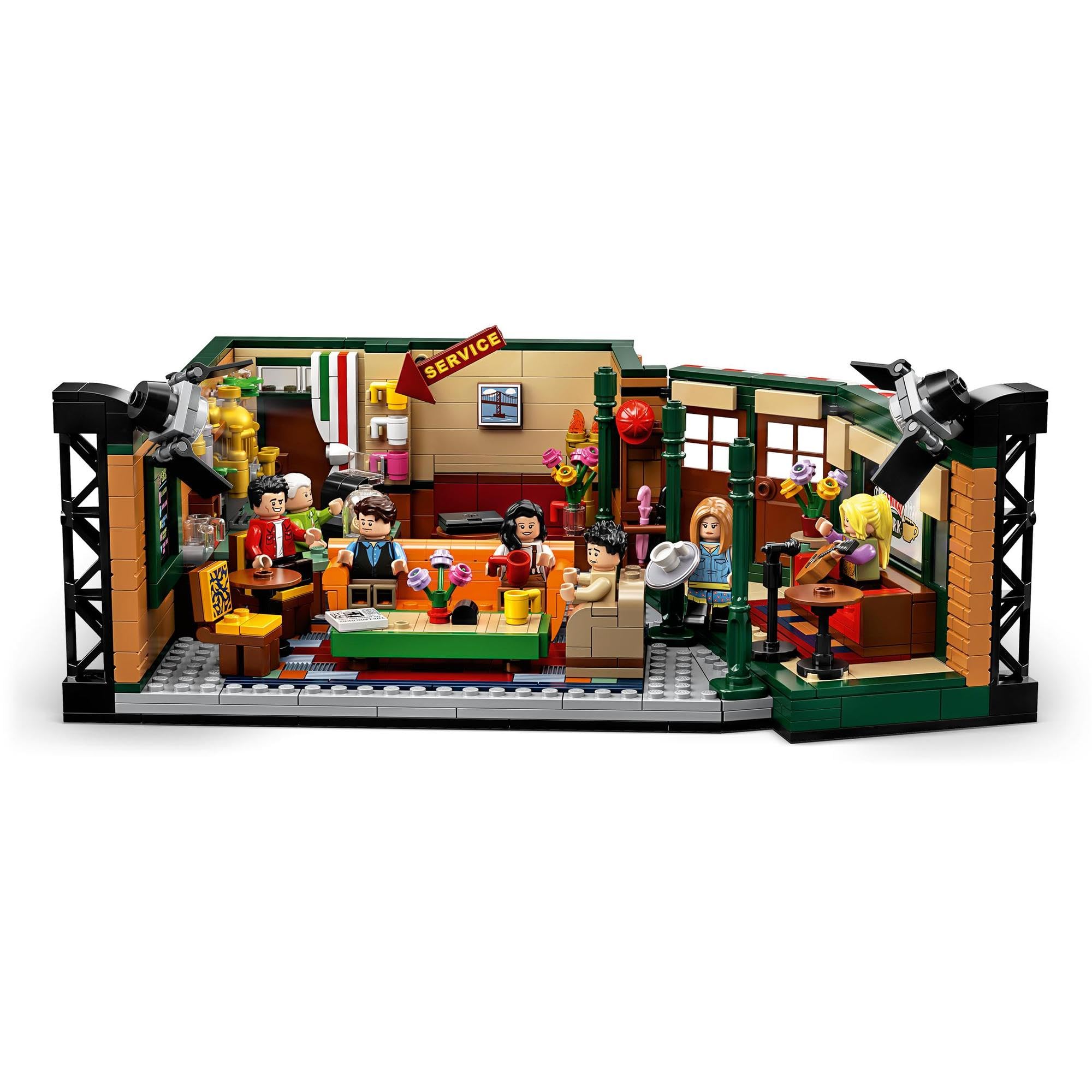 Foto 7 | Juguete De Construcción Lego Ideas Central Perk 21319 Con 7 Minifiguras - Venta Internacional.