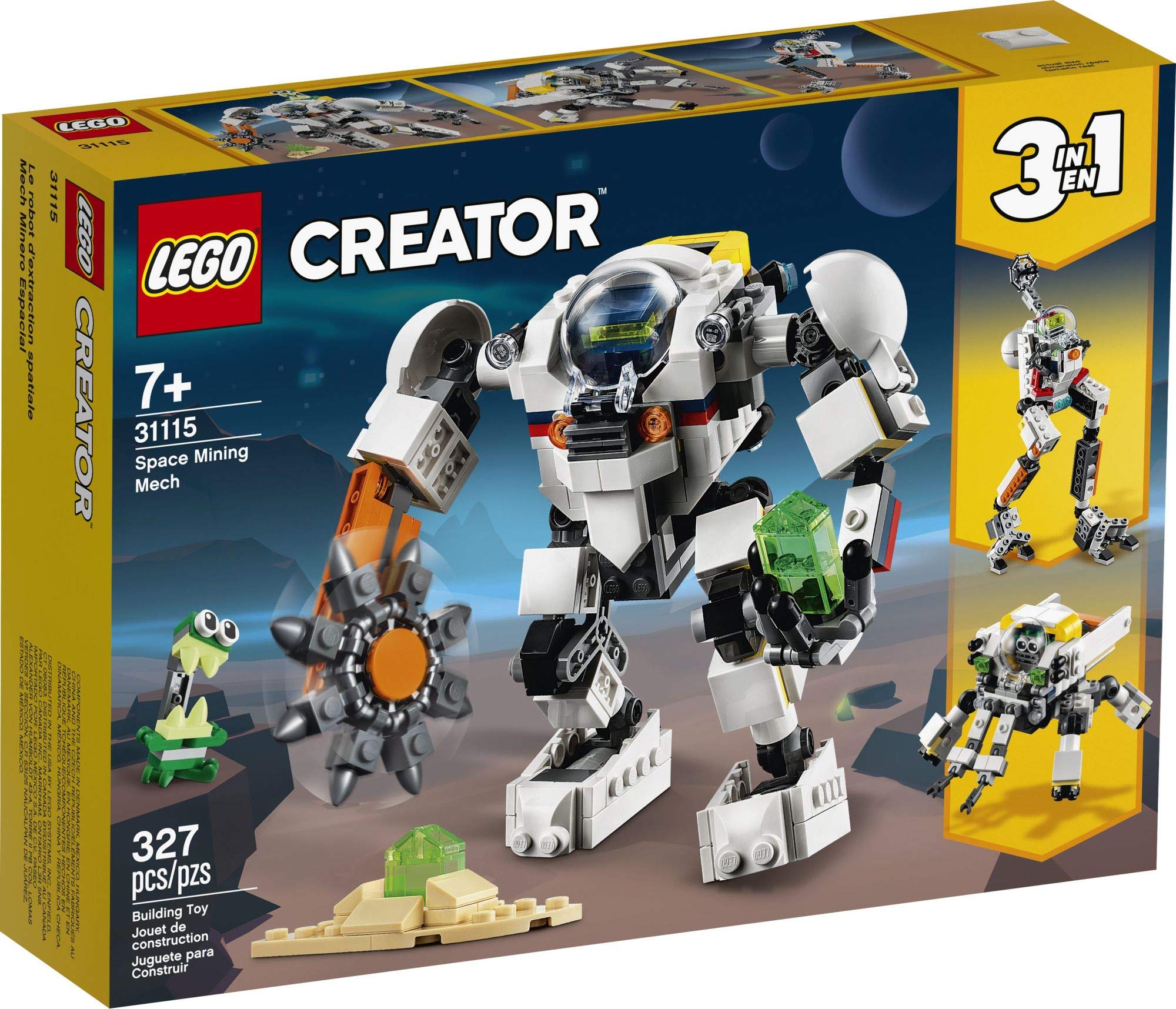 Foto 2 | Lego Creator 3 en 1 Space Mining Mech 31115 - Venta Internacional