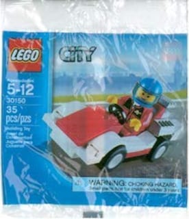 Foto 3 | Set de Coches de Carreras Lego City 30150 En Bolsas Del Año 2012 - Venta Internacional