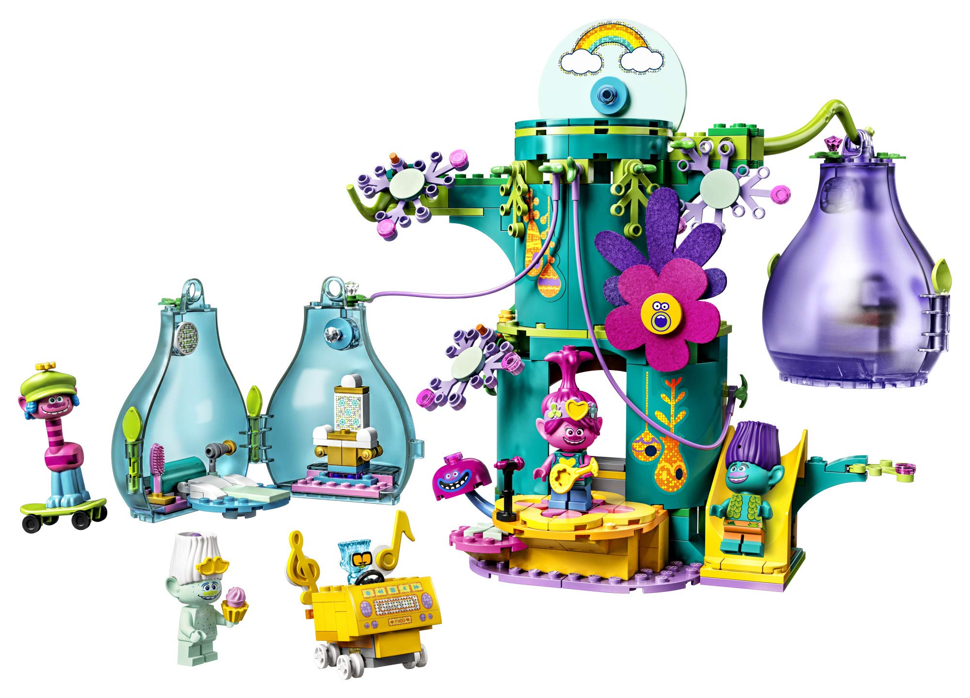 Foto 3 pulgar | Kit de Construcción Lego Trolls World Tour Pop Village 41255 380 Piezas - Venta Internacional