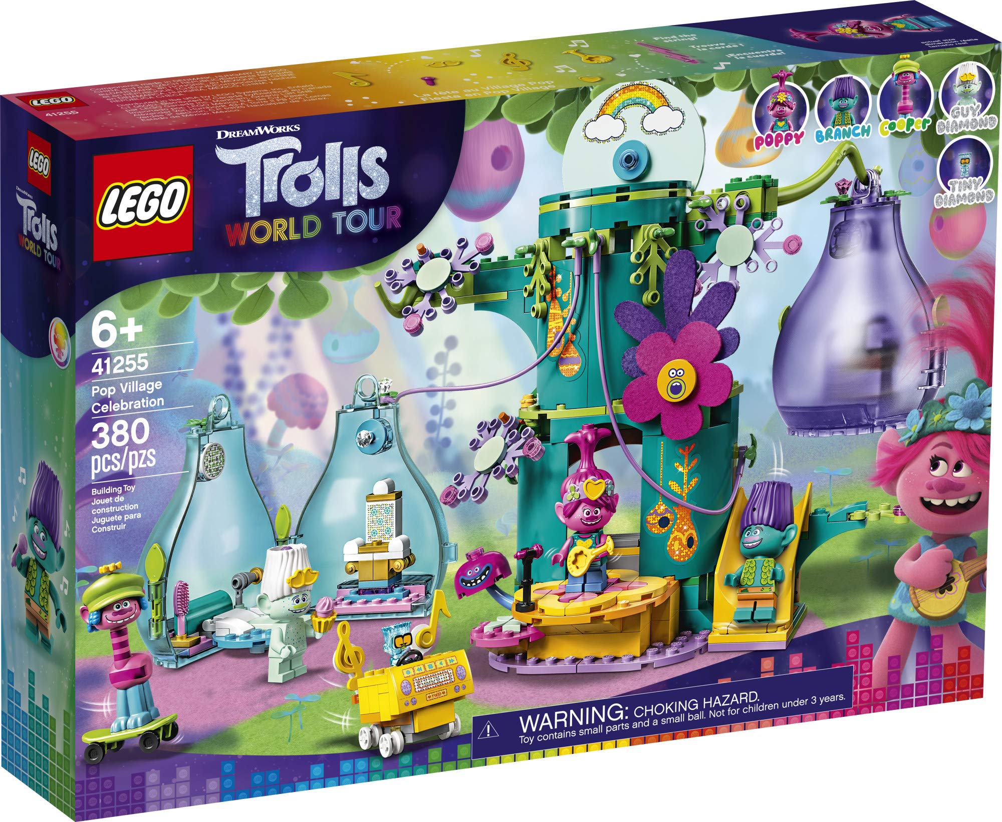 Foto 5 pulgar | Kit de Construcción Lego Trolls World Tour Pop Village 41255 380 Piezas - Venta Internacional