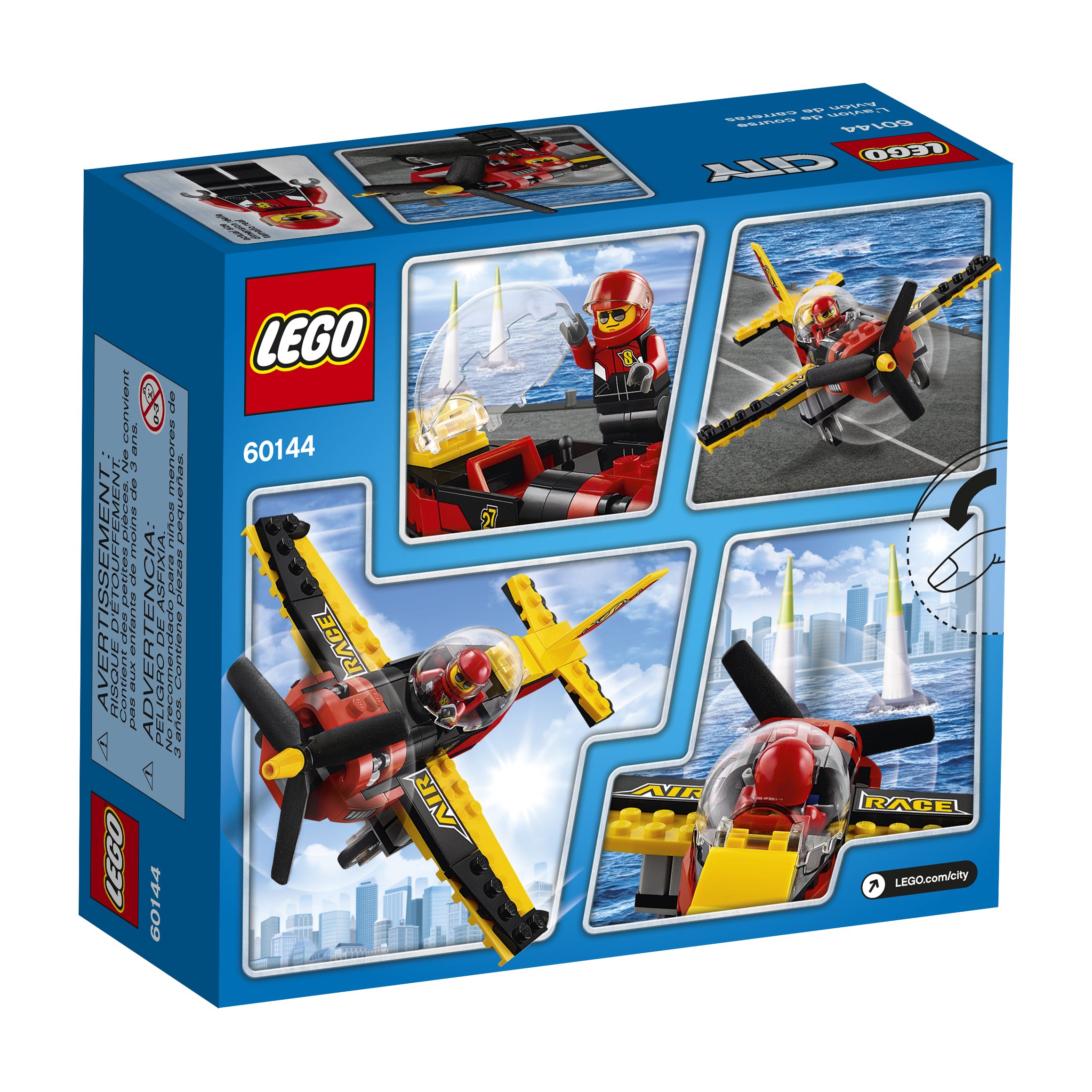 Foto 4 pulgar | Lego City Great Vehicles Race Plane 60144 - Venta Internacional