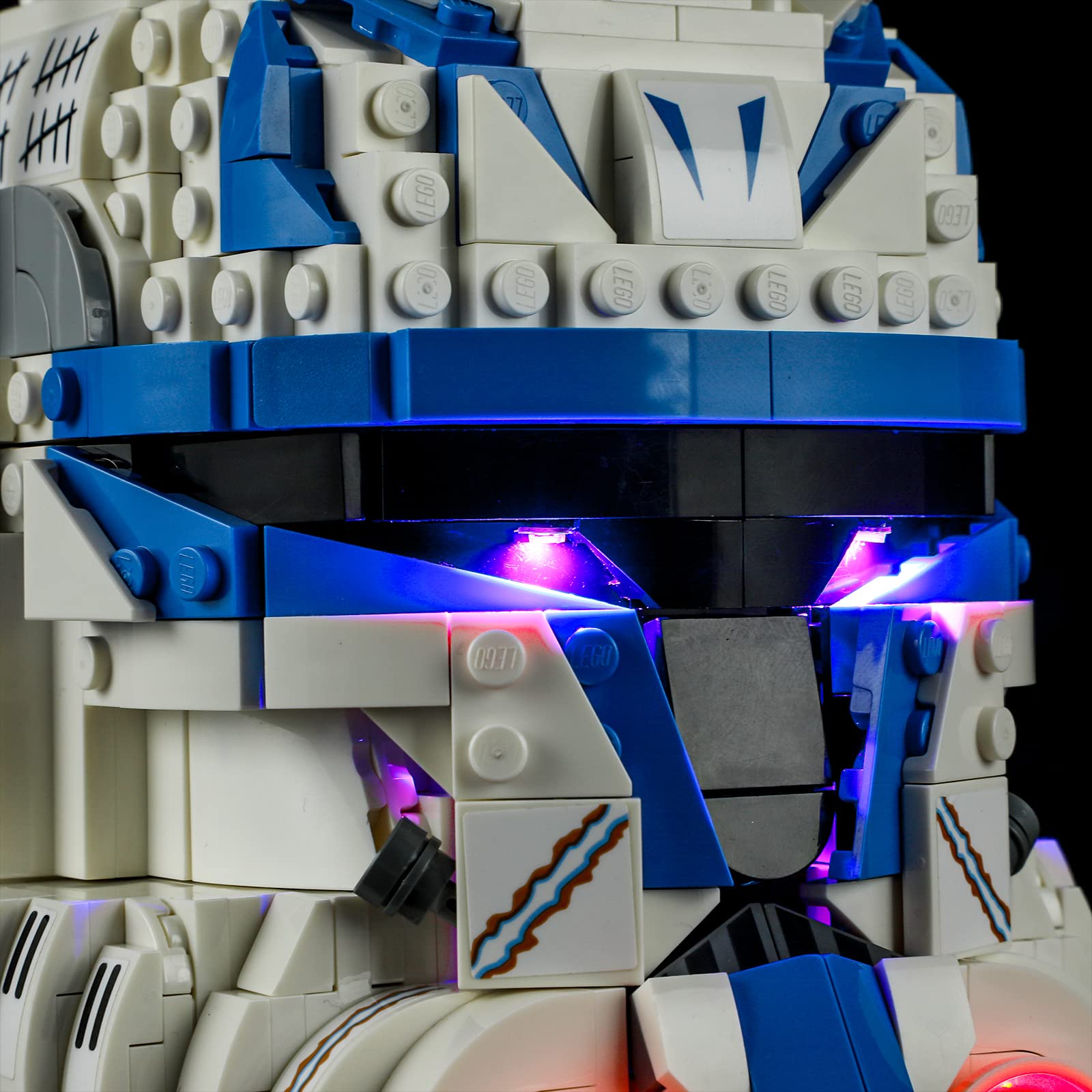 Foto 8 pulgar | Kit de Iluminación Briksmax para Casco Lego-75349 Captain Rex - Venta Internacional