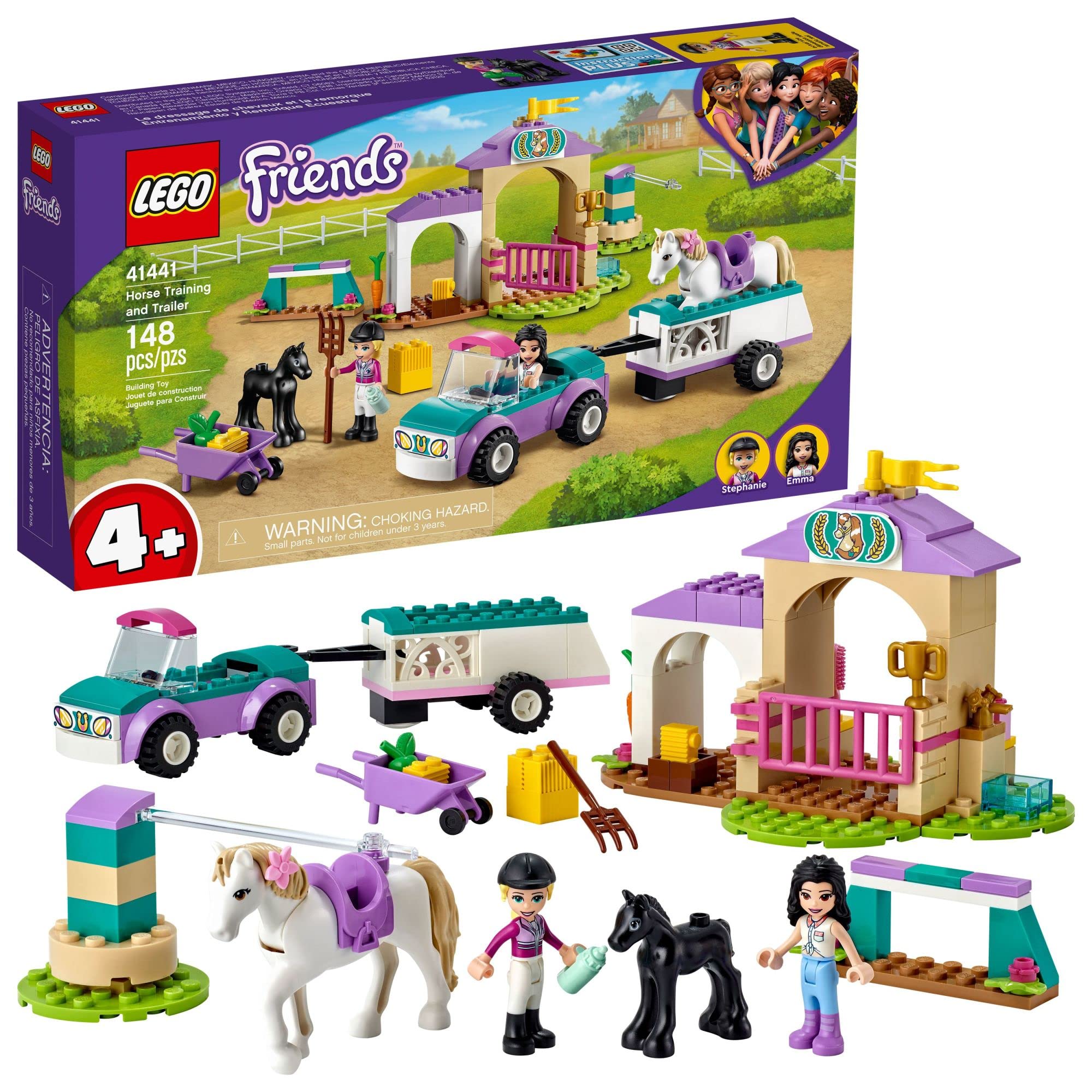 Foto 2 pulgar | Set de Construcción Lego Friends Horse Training con Establos 41441 - Venta Internacional