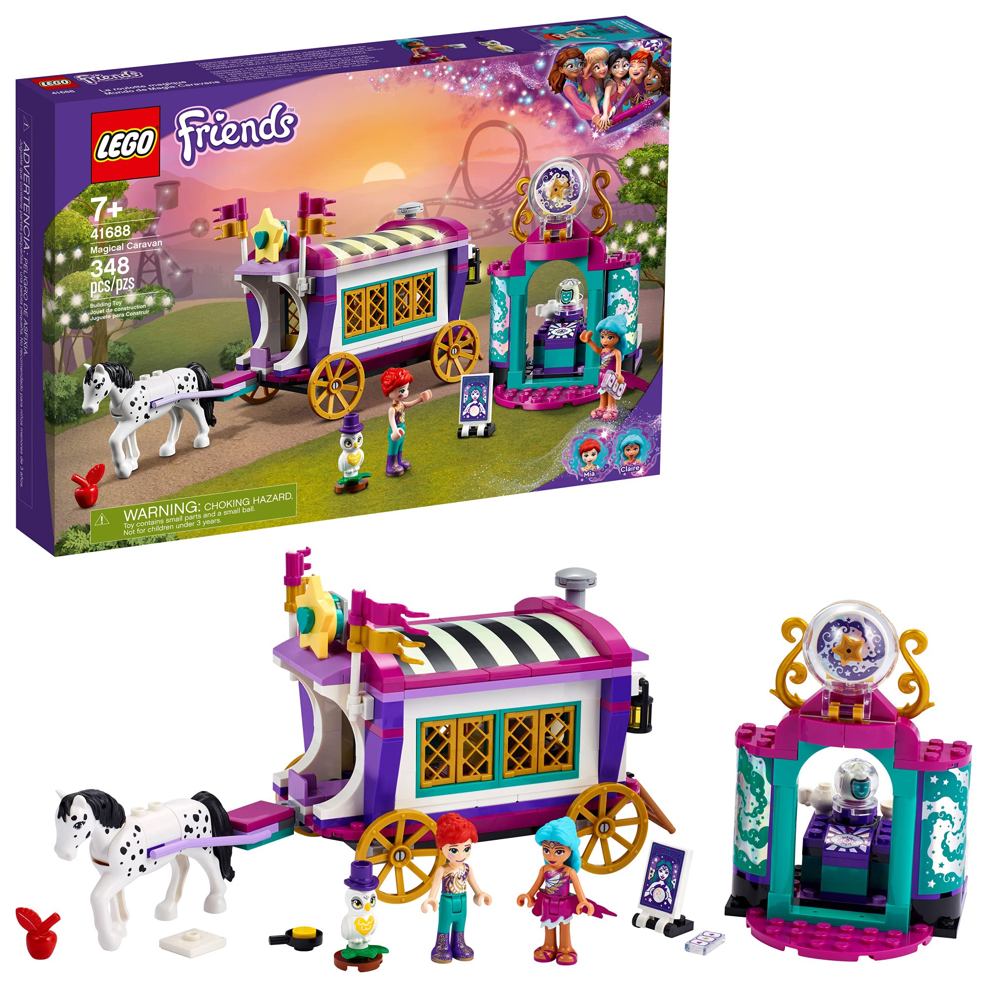 Foto 2 pulgar | Kit de Construcción Lego Friends Magical Caravan 41688 348 Piezas - Venta Internacional
