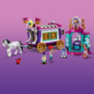 Foto 3 | Kit de Construcción Lego Friends Magical Caravan 41688 348 Piezas - Venta Internacional