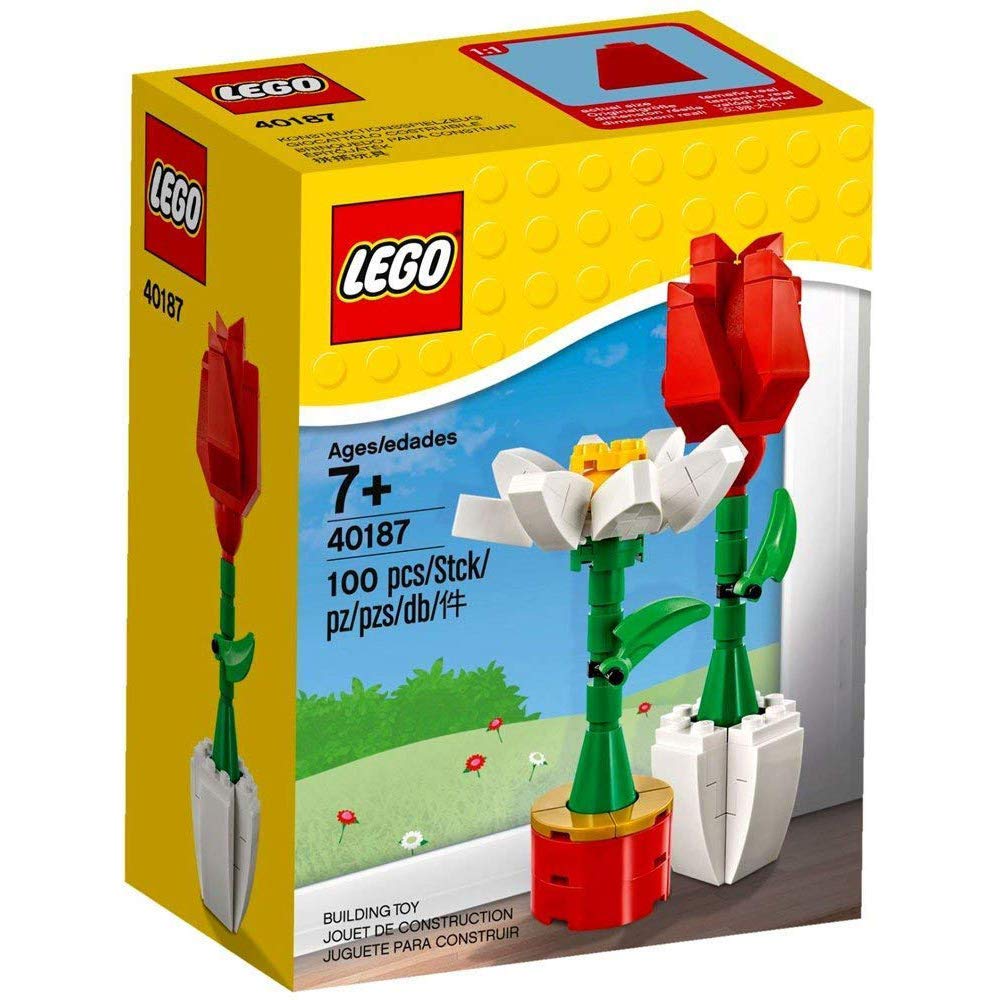Foto 2 pulgar | Expositor De Flores Lego 40187 De Juguete Con 100 Piezas Para Niños - Venta Internacional.