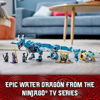 Foto 2 | Set de Construcción Lego Ninjago Water Dragon 71754 con 5 Minifiguras - Venta Internacional