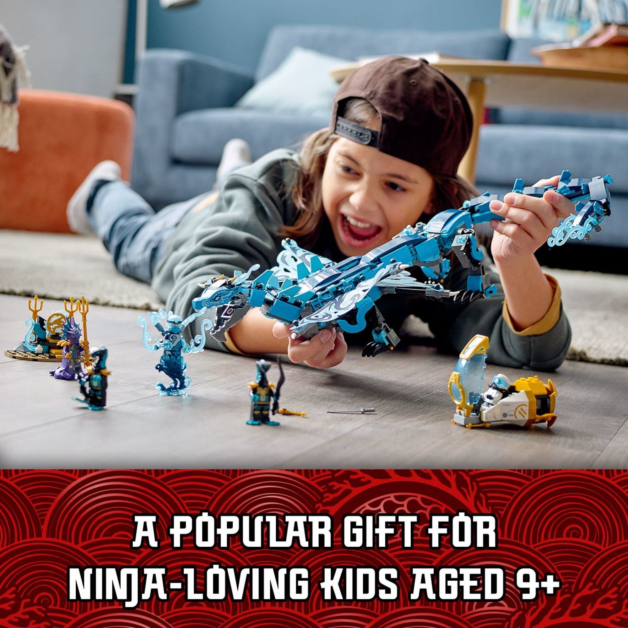 Foto 6 | Set de Construcción Lego Ninjago Water Dragon 71754 con 5 Minifiguras - Venta Internacional