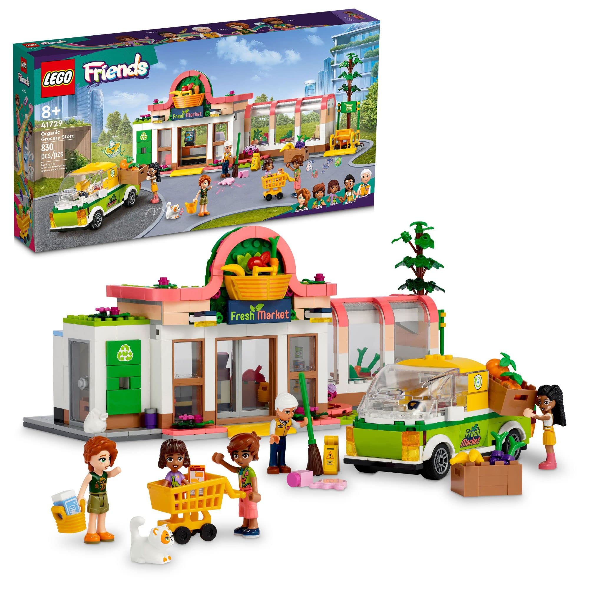 Foto 2 pulgar | Tienda de Comestibles Orgánica Toy Lego Friends 41729- Venta Internacional