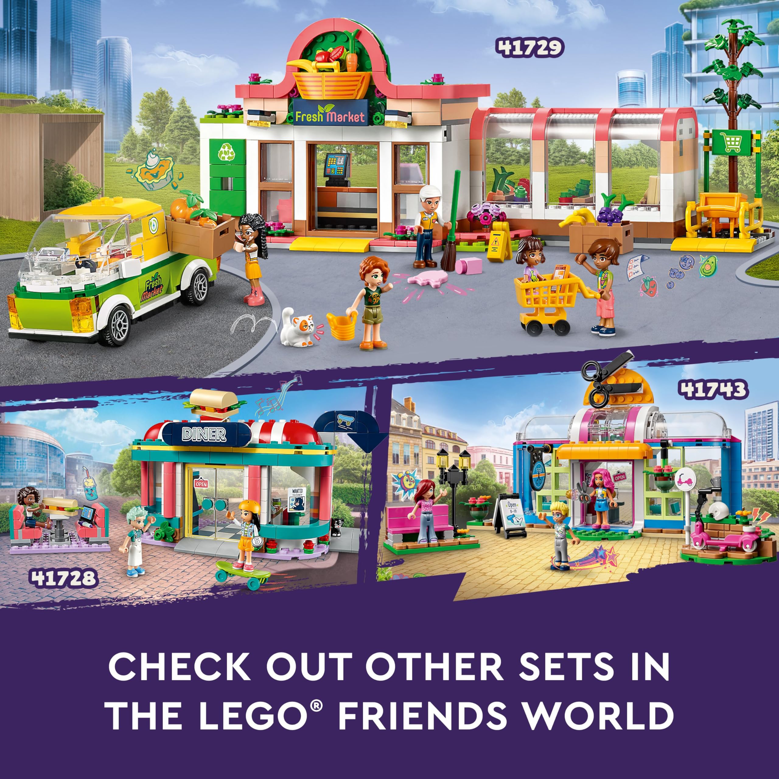 Foto 6 pulgar | Tienda de Comestibles Orgánica Toy Lego Friends 41729- Venta Internacional