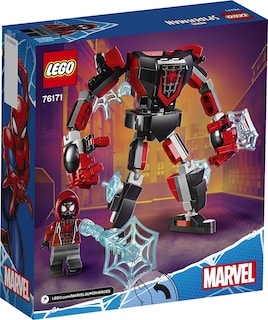 Foto 2 | Juguete de Construcción Lego Marvel Spider-man Miles Morales Mech Armor 76171 - Venta Internacional