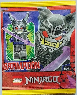 Foto 1 | Minifigura Lego Ninjago Lord Garmadon Oni Con Espada De 5 Cm De Altura - Venta Internacional.