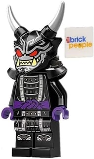 Foto 5 | Minifigura Lego Ninjago Lord Garmadon Oni Con Espada De 5 Cm De Altura - Venta Internacional.