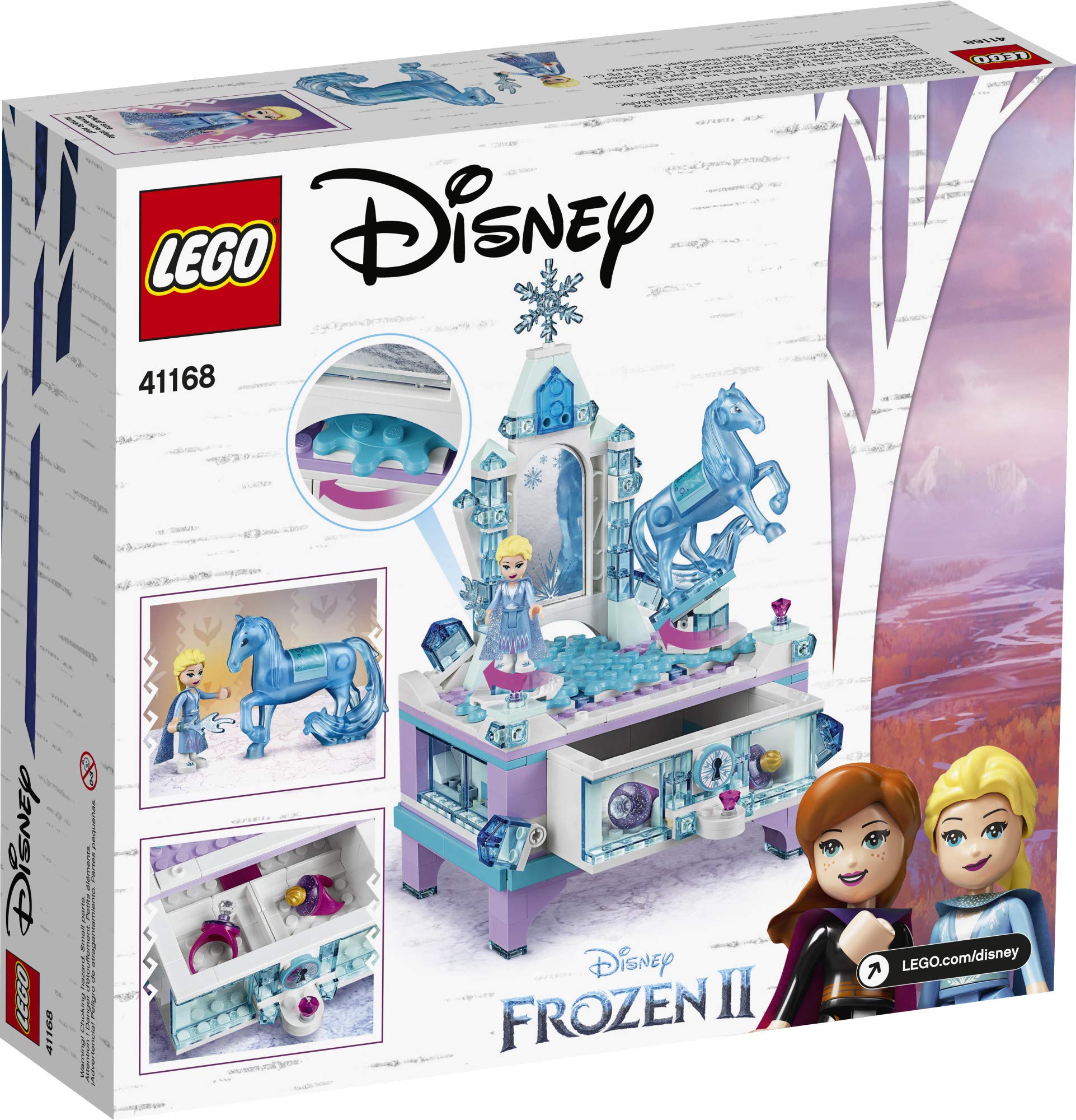 Foto 7 pulgar | Juguete de Construcción Lego Disney Frozen 2 Elsa's Jewelry Box 41168 - Venta Internacional