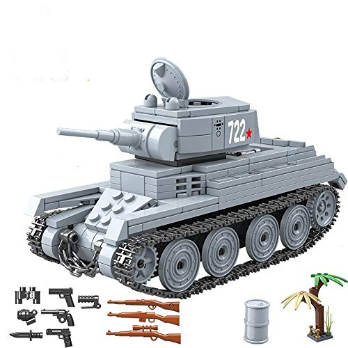 Kit De Bloques De Construcción General Jim's Army Toys Bt-7 Tank 462 Piezas - Venta Internacional.