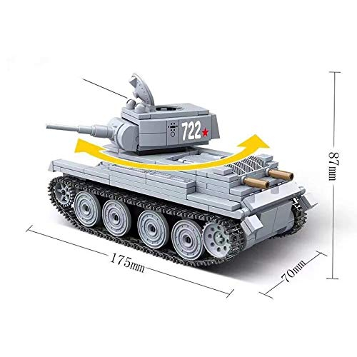 Foto 4 pulgar | Kit De Bloques De Construcción General Jim's Army Toys Bt-7 Tank 462 Piezas - Venta Internacional.