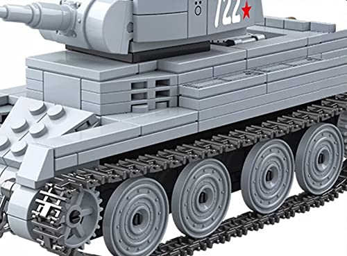 Foto 5 pulgar | Kit De Bloques De Construcción General Jim's Army Toys Bt-7 Tank 462 Piezas - Venta Internacional.
