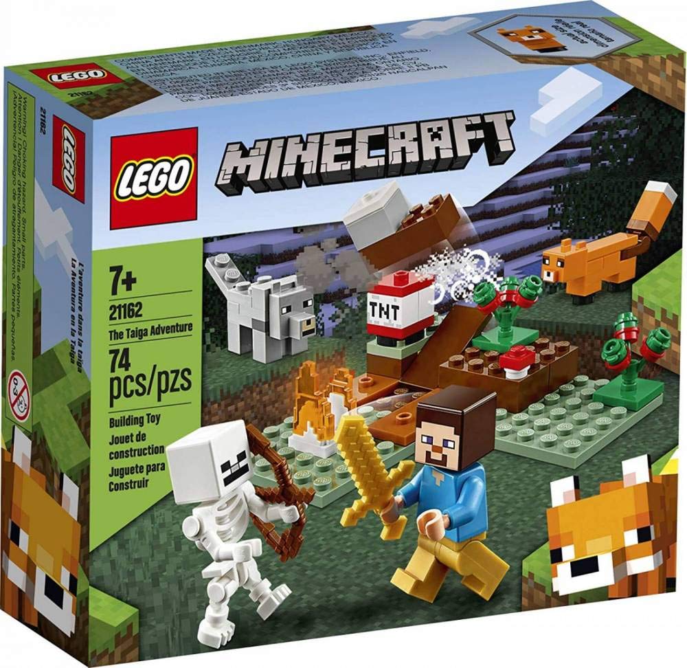 Foto 2 pulgar | Juguete de Construcción Lego Minecraft The Taiga Adventure 21162 74 piezas - Venta Internacional