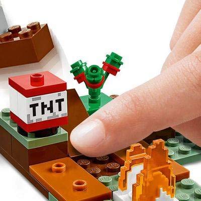Foto 4 pulgar | Juguete de Construcción Lego Minecraft The Taiga Adventure 21162 74 piezas - Venta Internacional