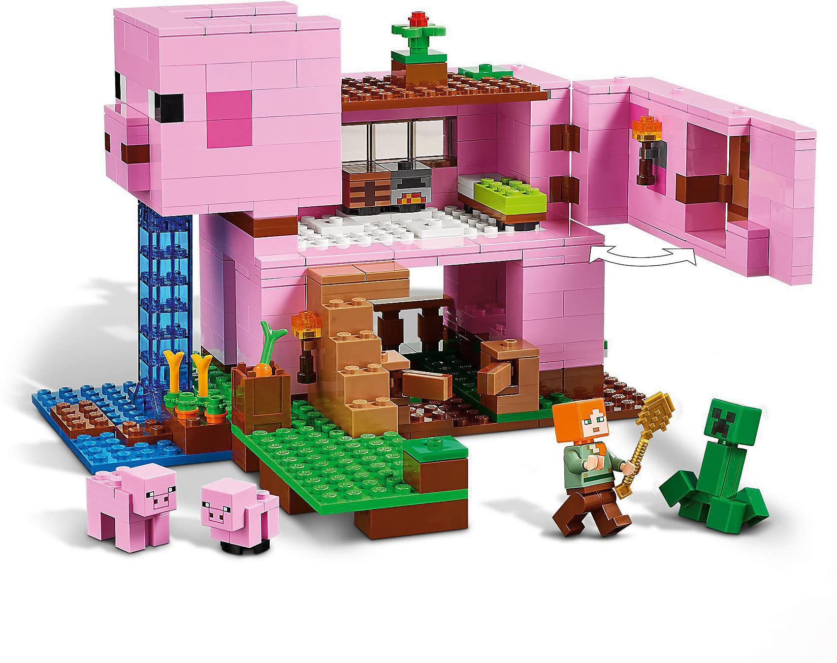 Foto 5 pulgar | Juguete De Construcción Lego Minecraft 21170 The House-pig 8+ Years - Venta Internacional.