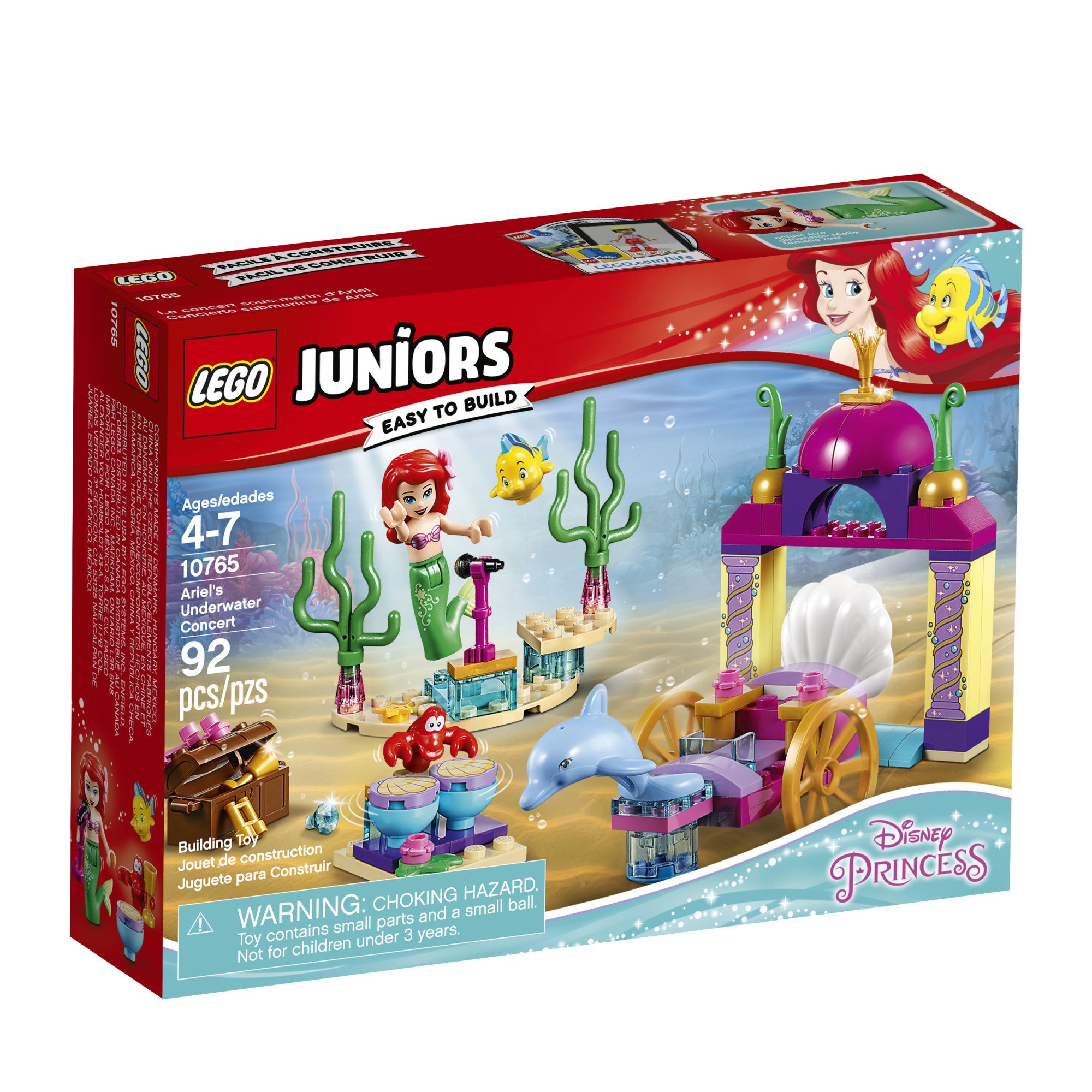 Foto 5 pulgar | Lego Ariel's Underwater Concert 10765 - Venta Internacional