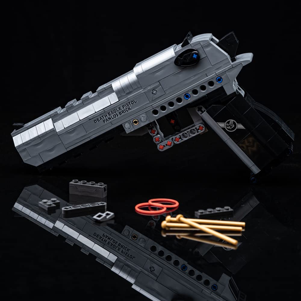 Juego De Juguetes Building Blocks Uvini Desert Eagle Pistol 360 Piezas - Venta Internacional.