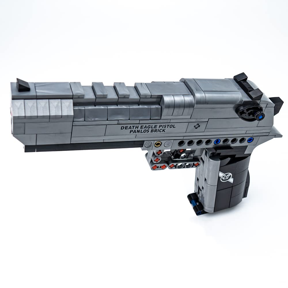 Foto 6 | Juego De Juguetes Building Blocks Uvini Desert Eagle Pistol 360 Piezas - Venta Internacional.