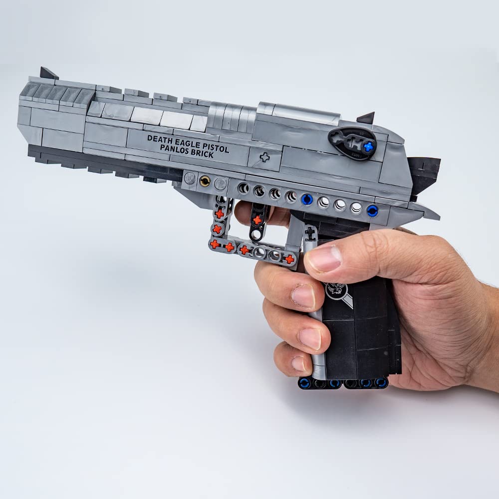 Foto 7 | Juego De Juguetes Building Blocks Uvini Desert Eagle Pistol 360 Piezas - Venta Internacional.