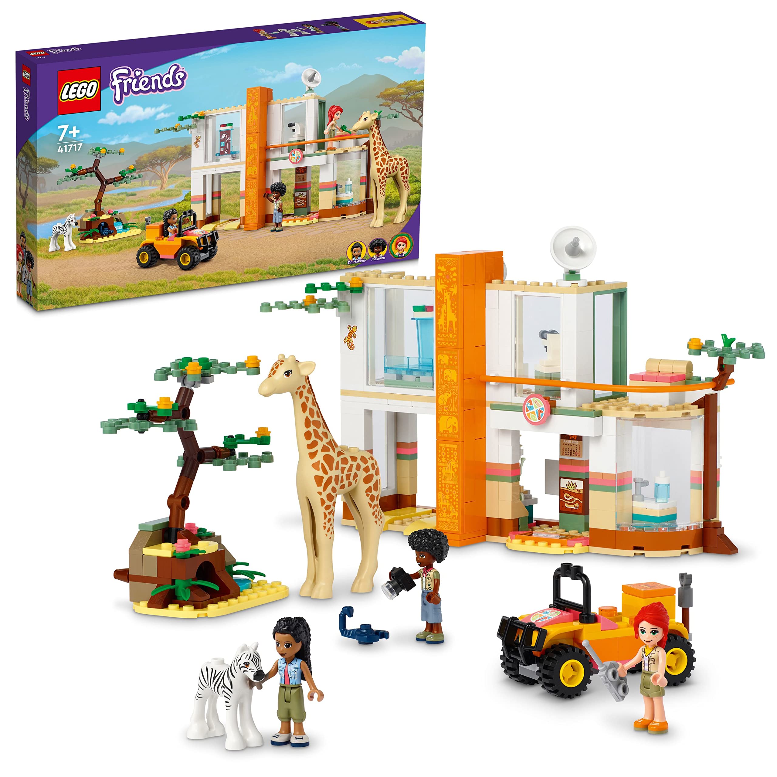 Juguete Lego Friends Mia's Wildlife Rescue Con 3 Figuras Para Mayores De 7 Años - Venta Internacional. $1,820