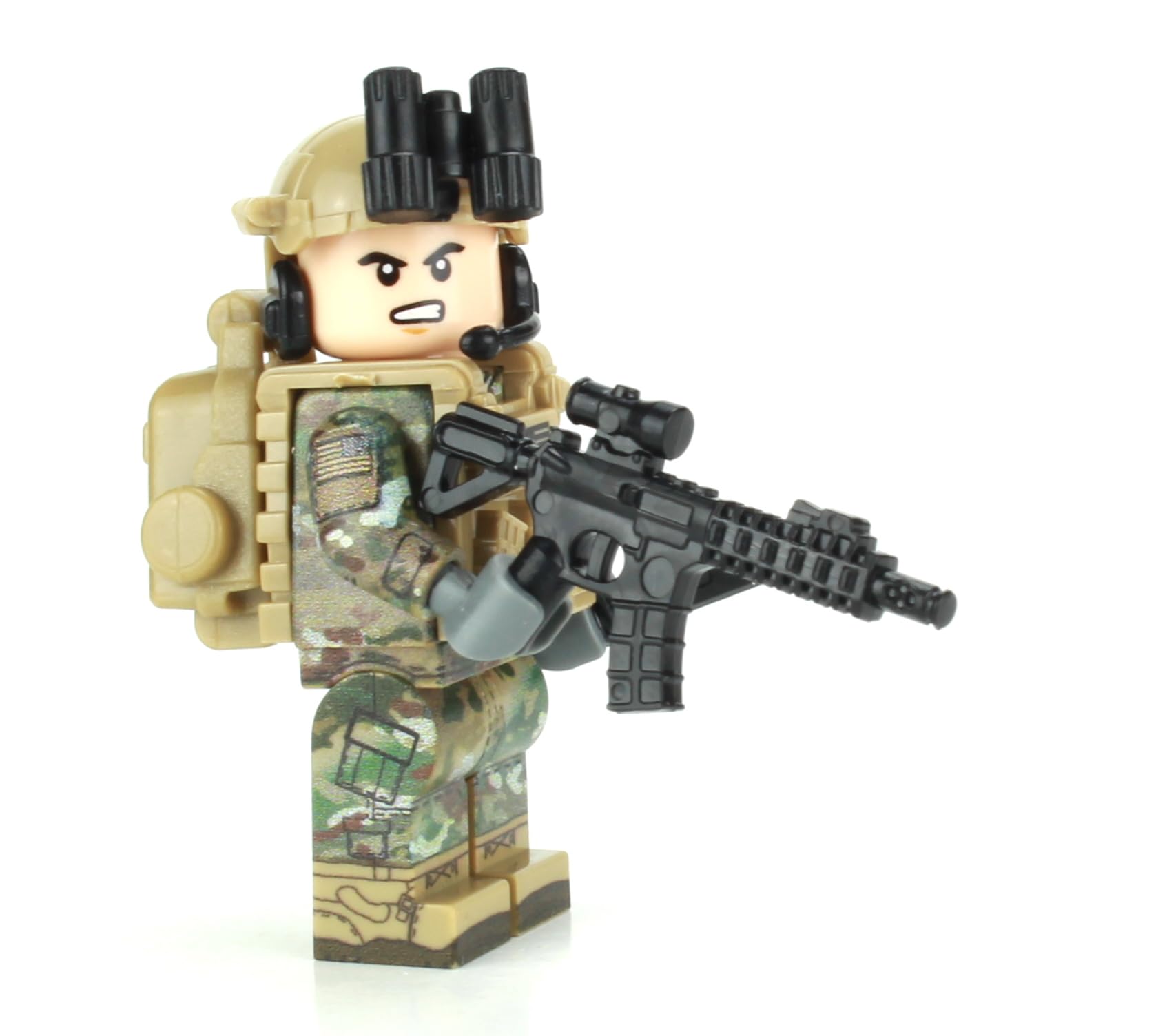 Foto 6 pulgar | Minifigura Lego Battle Brick Army Ocp 10th Mountain Infantry - Venta Internacional