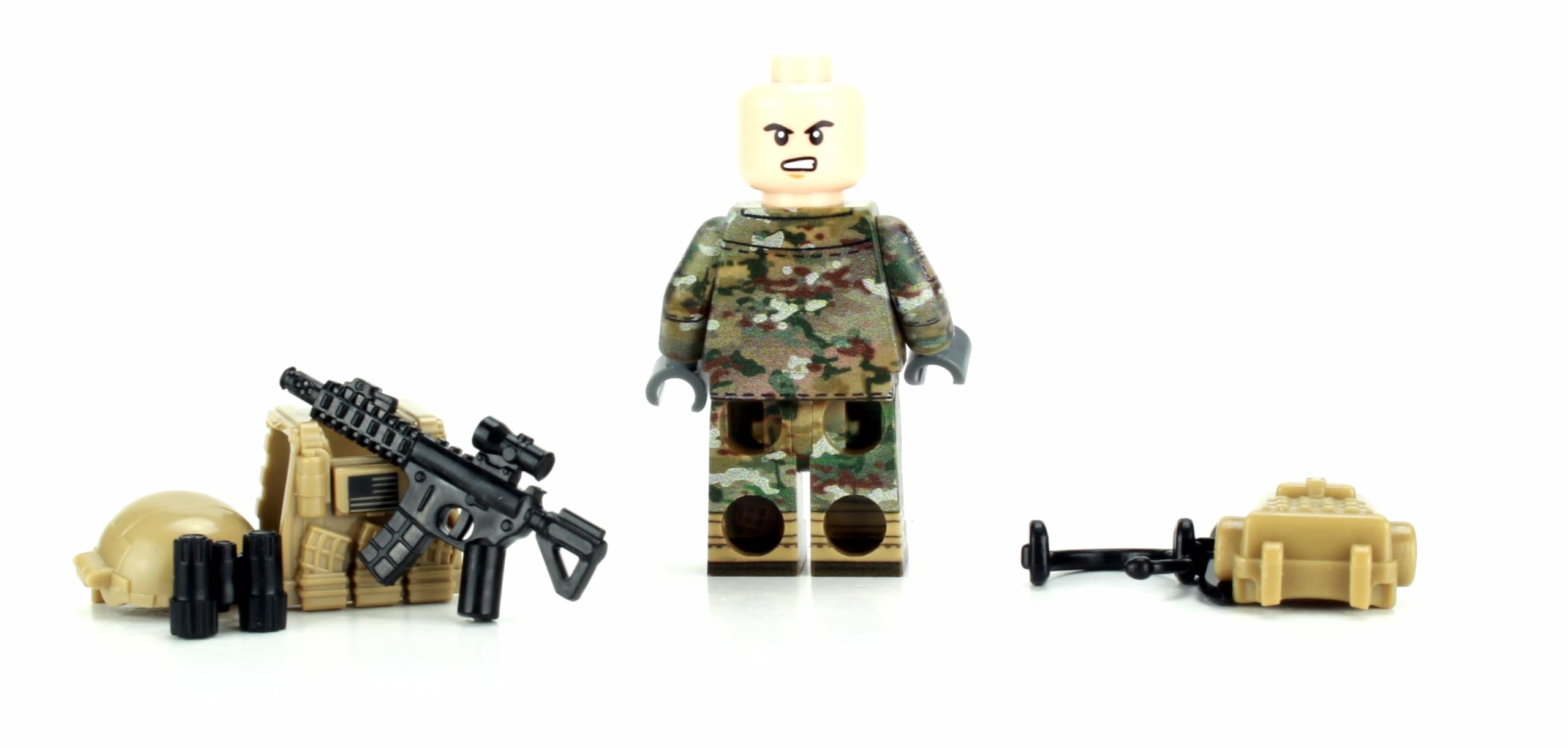 Foto 7 pulgar | Minifigura Lego Battle Brick Army Ocp 10th Mountain Infantry - Venta Internacional