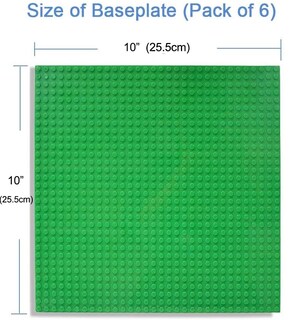 Foto 4 | Placas Base para Lego Classic Square 32x32 Landscape 25,5 x 25,5 cm - Venta Internacional
