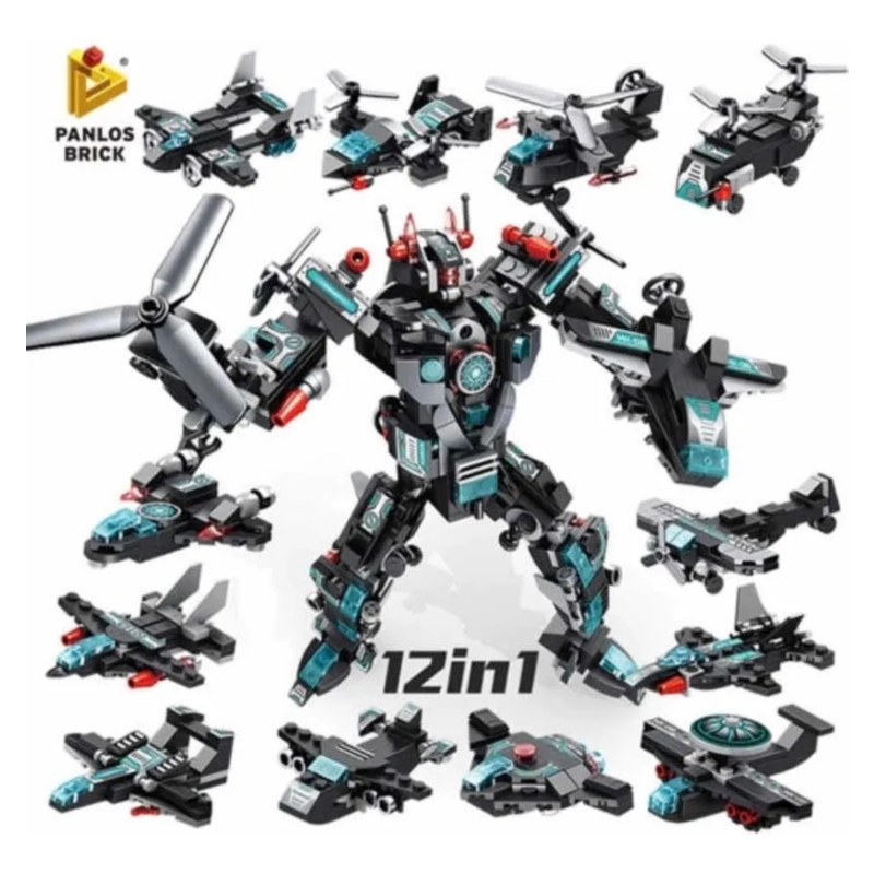 Set De Bloques De Construcción Lego 12 En 1 Pioneer Robot 577 Piezas - Venta Internacional.