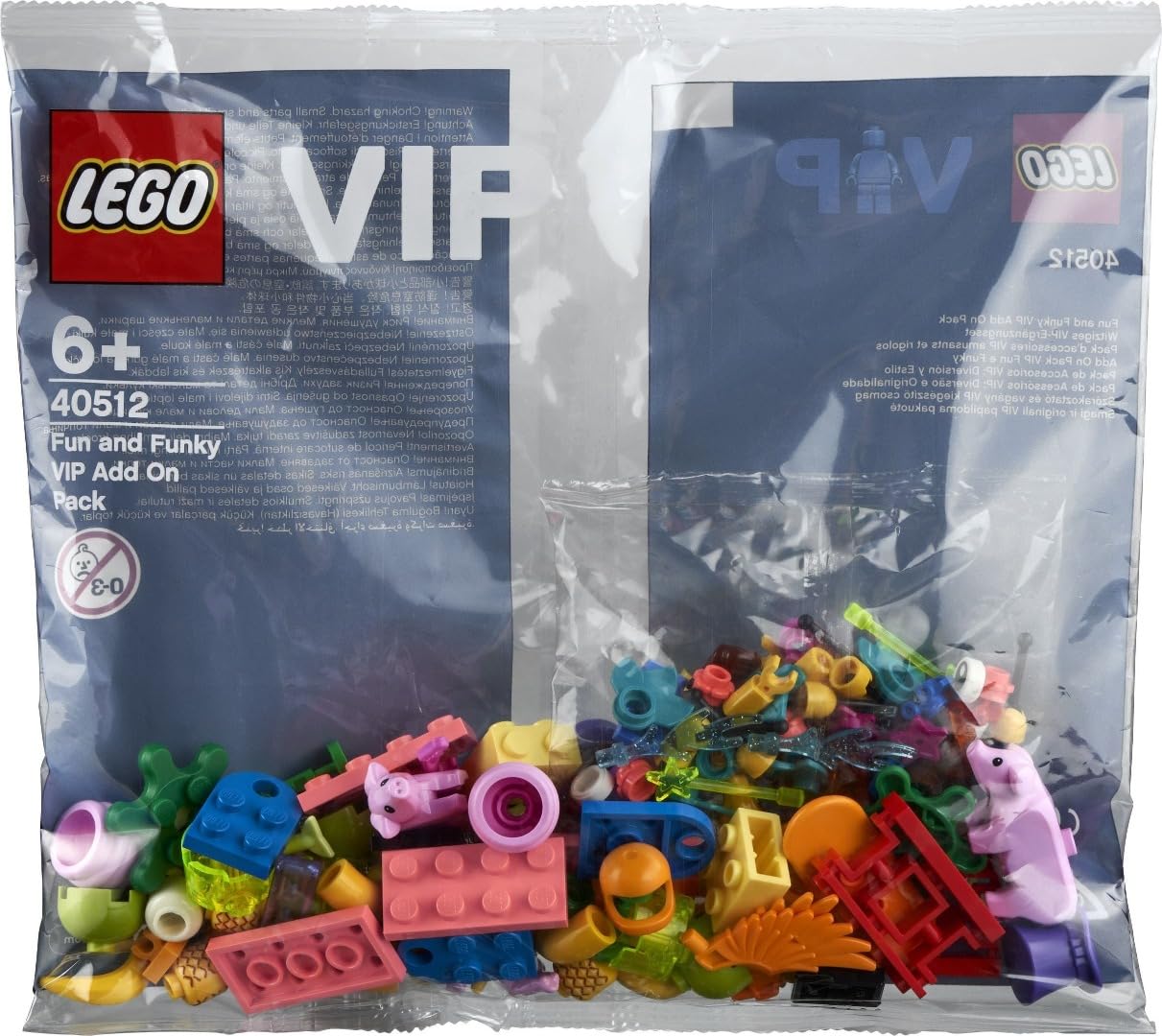 Foto 2 pulgar | Paquete de Accesorios Lego Fun & Family Vip 40512 - Venta Internacional