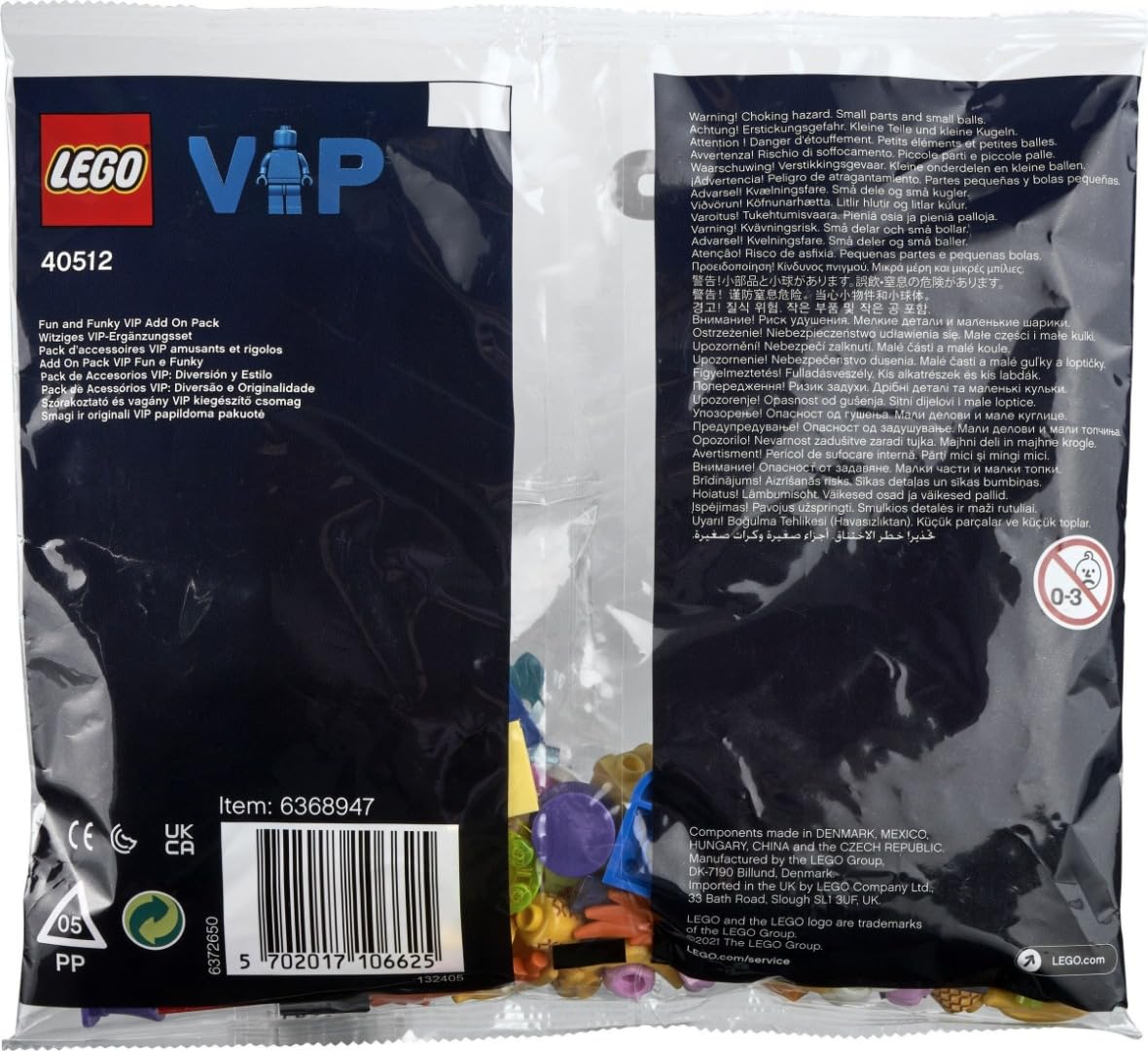 Foto 3 pulgar | Paquete de Accesorios Lego Fun & Family Vip 40512 - Venta Internacional