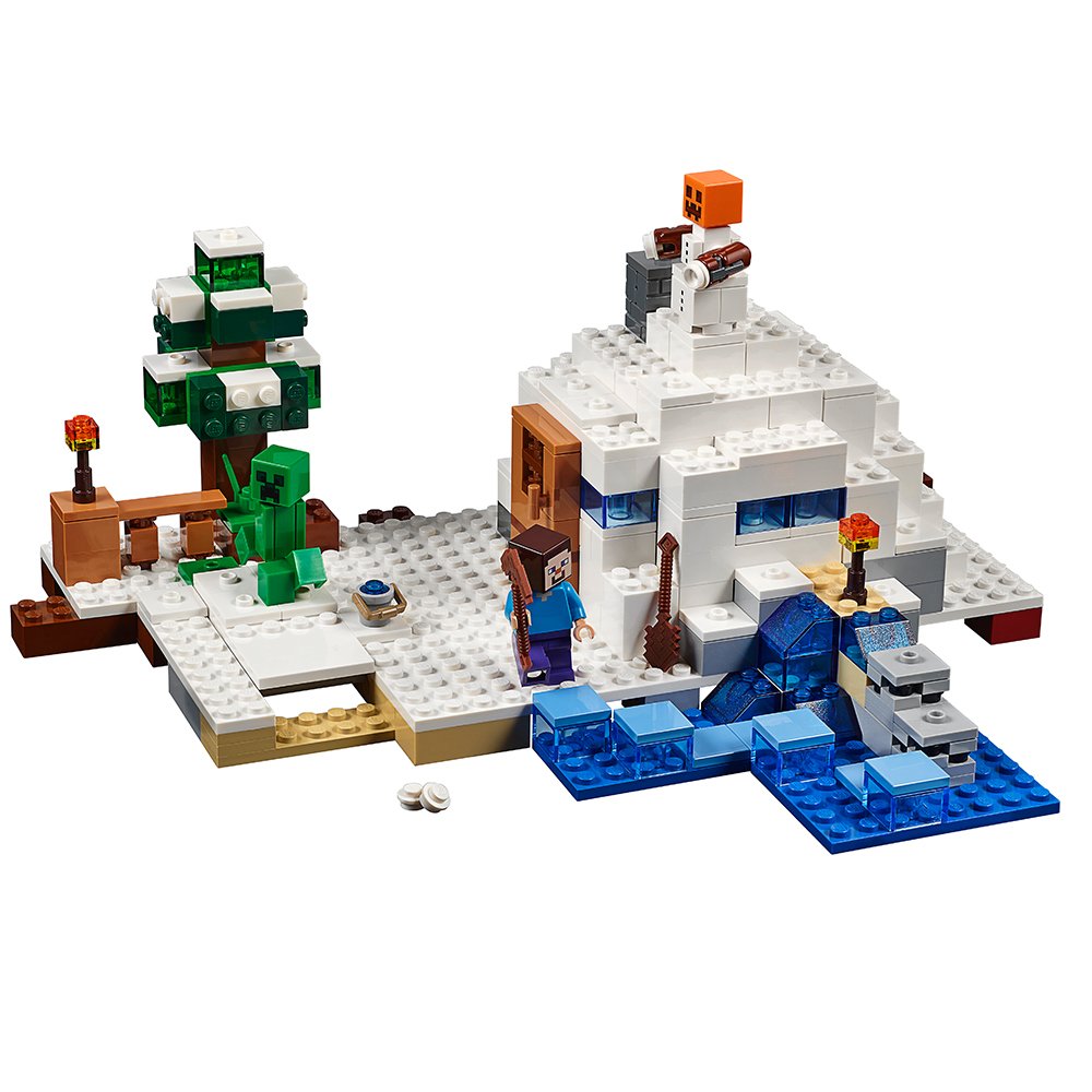 Foto 2 pulgar | Lego Minecraft The Snow Hideout 21120 327 Piezas - Venta Internacional