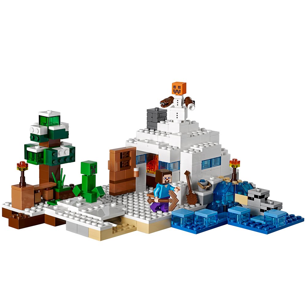 Foto 3 pulgar | Lego Minecraft The Snow Hideout 21120 327 Piezas - Venta Internacional