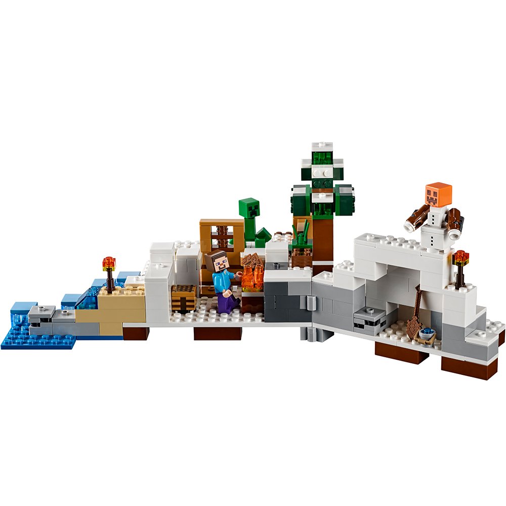 Foto 4 pulgar | Lego Minecraft The Snow Hideout 21120 327 Piezas - Venta Internacional