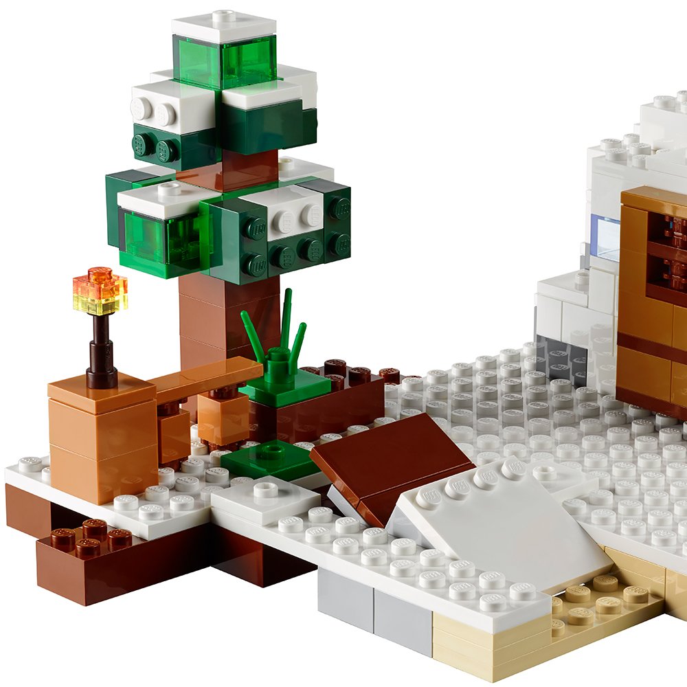 Foto 5 pulgar | Lego Minecraft The Snow Hideout 21120 327 Piezas - Venta Internacional