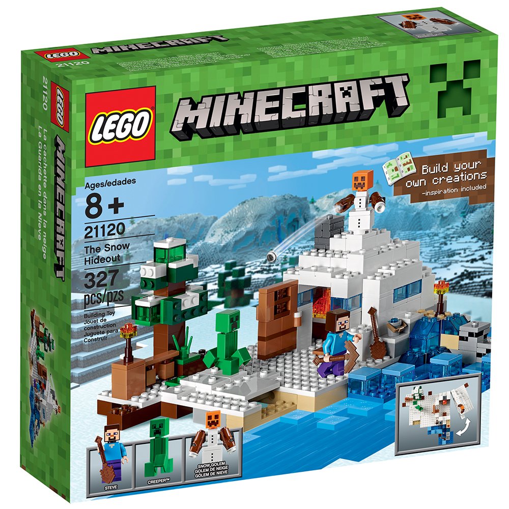 Foto 7 pulgar | Lego Minecraft The Snow Hideout 21120 327 Piezas - Venta Internacional